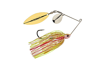Image of Berkley Power Blade Compact Colorado/Willow Spinnerbait, 1/2oz, Hot Slaw/Silver + Gold, 1570605