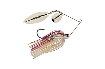 Image of Berkley Power Blade Compact Colorado/Willow Spinnerbait, 1/2oz, Purple Rain/Silver + Silver, 1570609