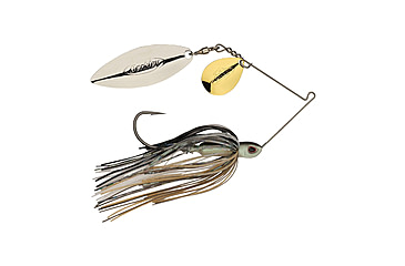 Image of Berkley Power Blade Compact Colorado/Willow Spinnerbait, 1/2oz, Shad Spawn/Gold + Silver, 1570602