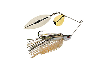 Image of Berkley Power Blade Compact Colorado/Willow Spinnerbait, 1oz, Herring/Gold + Silver, 1570623