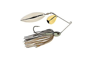 Image of Berkley Power Blade Compact Colorado/Willow Spinnerbait, 1oz, Shad Spawn/Gold + Silver, 1570625