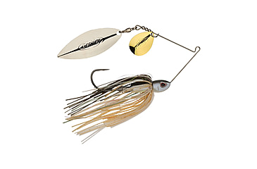 Image of Berkley Power Blade Compact Colorado/Willow Spinnerbait, 3/4oz, Herring/Gold + Silver, 1570615