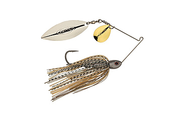 Image of Berkley Power Blade Compact Colorado/Willow Spinnerbait, 3/4oz, Silver Bullet/Gold + Silver, 1570620