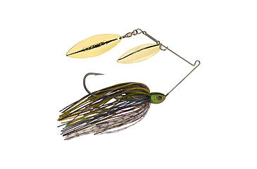 Image of Berkley Power Blade Compact Double Williw Spinnerbait, 1/2oz, Bama Bream/Gold + Gold, 1570655
