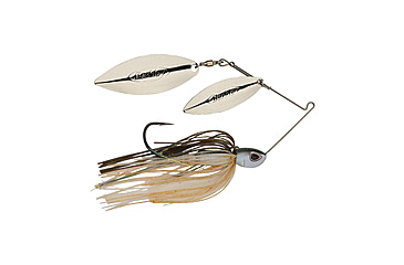 Image of Berkley Power Blade Compact Double Williw Spinnerbait, 1oz, Herring/Silver + Silver, 1570677