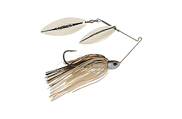 Image of Berkley Power Blade Compact Double Williw Spinnerbait, 3/4oz, Herring/Silver + Silver, 1570661