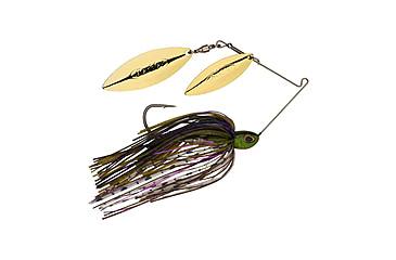 Image of Berkley Power Blade Compact Double Williw Spinnerbait, 3/8oz, Bama Bream/Gold + Gold, 1570640