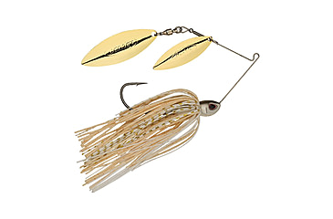 Image of Berkley Power Blade Compact Double Williw Spinnerbait, 3/8oz, Crypto/Gold + Gold, 1570634