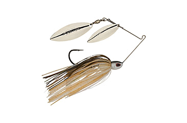 Image of Berkley Power Blade Compact Double Williw Spinnerbait, 3/8oz, Herring/Silver + Silver, 1570630