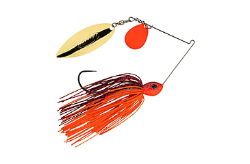 Image of Berkley Power Blade Standard Colorado/Willow Spinnerbait, 1/2oz, Fire Craw/Orange + Gold, 1570509