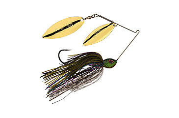 Image of Berkley Power Blade Standard Double Willow Spinnerbait, 1/2oz, Bama Bream/Gold + Gold, 1570575