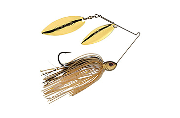 Image of Berkley Power Blade Standard Double Willow Spinnerbait, 1/2oz, Golden Shiner/Gold + Gold, 1570567