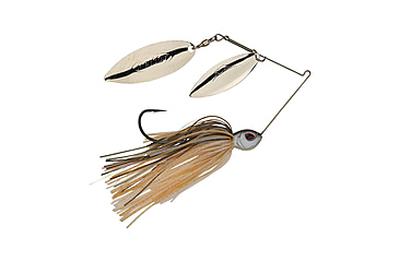 Image of Berkley Power Blade Standard Double Willow Spinnerbait, 1/2oz, Herring/Silver + Silver, 1570569