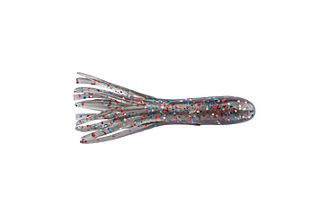 Image of Berkley PowerBait Atomic Tubes Soft Bait Lures, 20 Pack, 1.25in, Smoke Rainbow Sparkle, 1589442