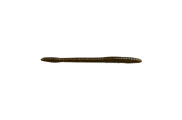 Image of Berkley PowerBait Bottom Hopper Worm, 12, 6.25in, Green Pumpkin, 1457593