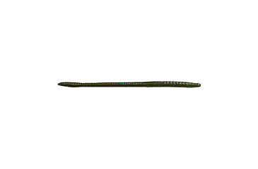 Image of Berkley PowerBait Bottom Hopper Worm, 12, 6.25in, Green Pumpkin Candy, 1622818