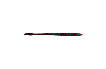 Image of Berkley PowerBait Bottom Hopper Worm, 12, 6.25in, Redbug, 1622822