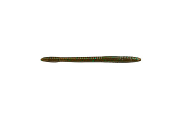 Image of Berkley PowerBait Bottom Hopper Worm, 15, 4.75in, Green Pumpkin Green, 1622812