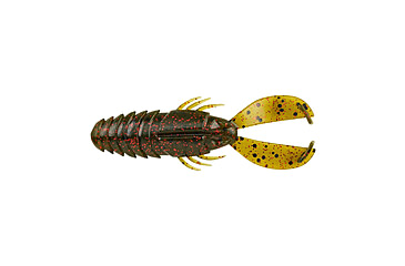 Image of Berkley PowerBait Crash Craw Soft Bait, 4.5in, 6 Pack, Watermelon Red, 1546103