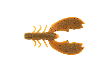 Image of Berkley PowerBait MaxScent Chigger Craw Soft Bait, 4in, 7 Pack, Alabama Craw, 1520655