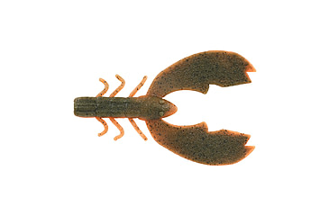 Image of Berkley PowerBait MaxScent Chigger Craw Soft Bait, 4in, 7 Pack, Yummy Craw, 1520659