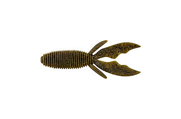 Image of Berkley PowerBait MaxScent Creature Hawg Soft Bait, 8 Pack, Green Pumpkin, 1436819
