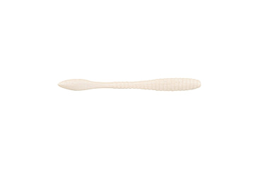 Image of Berkley PowerBait MaxScent Flat Worm, 4.5in, 8 Pack, White Pearl, 1520714