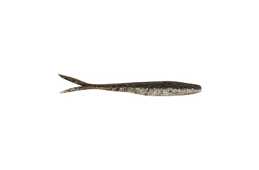 Image of Berkley PowerBait MaxScent Flatnose Minnow Soft Bait, 4in, 10 Pack, Black Shiner, 1436769