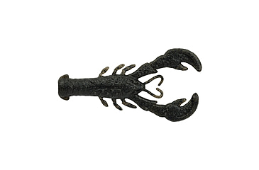 Image of Berkley PowerBait MaxScent Lilft Super Trooper Soft Bait, 2 1/2in, 8 Pack, Black Powder, 1572194