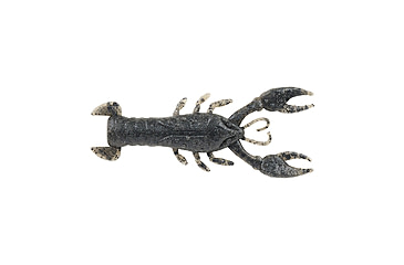 Image of Berkley PowerBait MaxScent Lilft Trooper Soft Bait, 2 1/2in, 8 Pack, Black Powder, 1520667