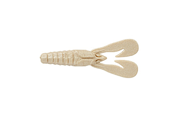 Image of Berkley PowerBait MaxScent Stank-Bug Soft Bait, 8 Pack, White Pearl, 1621647
