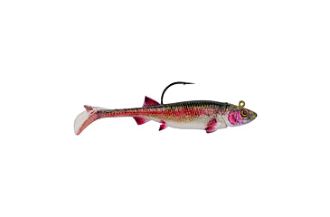 Image of Berkley PowerBait Minnotator Soft Bait, 2in, 2 Pack, HD Rainbow Trout, 1624253