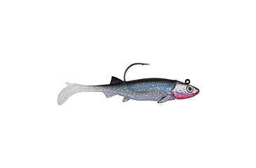 Image of Berkley PowerBait Minnotator Soft Bait, 2in, 2 Pack, Silver Smelt, 1624241