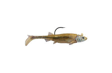 Image of Berkley PowerBait Minnotator Soft Bait, 3.5in, 2 Pack, Golden Shiner, 1624289