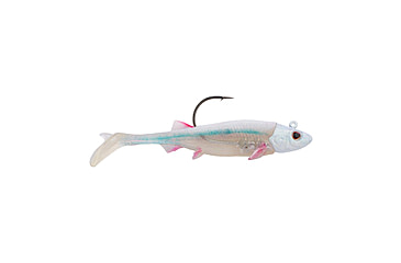 Image of Berkley PowerBait Minnotator Soft Bait, 3in, 2 Pack, HD White Shiner, 1624271