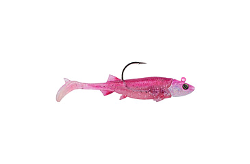 Image of Berkley PowerBait Minnotator Soft Bait, 3in, 2 Pack, Pink Shiner, 1624277