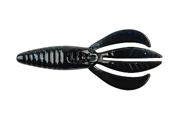 Image of Berkley PowerBait Pit Boss Creature Bait, 10, 3in, Black-Blue, 1457718