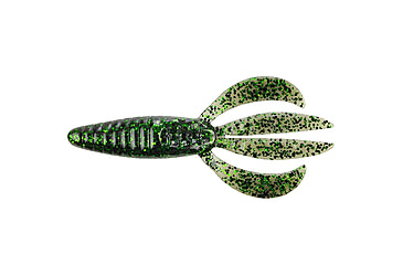 Image of Berkley PowerBait Pit Boss Creature Bait, 8, 4in, Green Haze, 1457699
