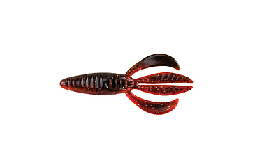 Image of Berkley PowerBait Pit Boss Creature Bait, 8, 4in, Skeets Hot Craw, 1495815