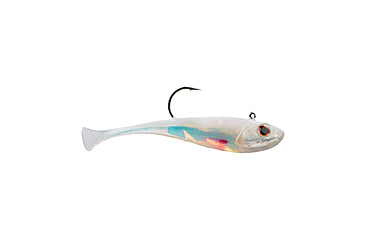 Image of Berkley PowerBait Power Switch Soft Bait Lures, 2 Pack, 5in, HD White Wizard, 1600916