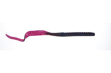 Image of Berkley PowerBait Power Worms Soft Bait, 10in, 8 Pack, Blue Fleck, 1307518