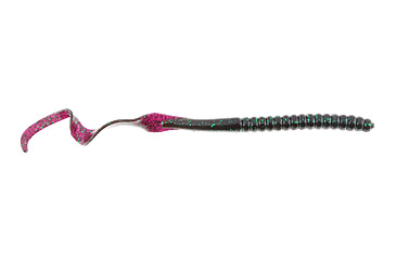 Image of Berkley PowerBait Power Worms Soft Bait, 10in, 8 Pack, June Bug, 1307522