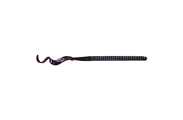 Image of Berkley PowerBait Power Worms Soft Bait, 12in, 5 Pack, Blue Fleck, 1307539