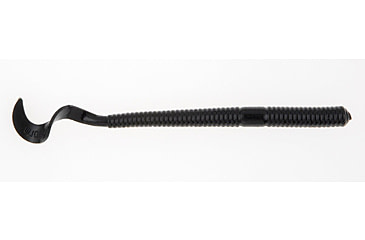 Image of Berkley PowerBait Power Worms Soft Bait, 4in, 15 Pack, Black, 1307463