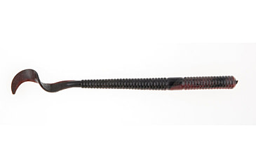 Image of Berkley PowerBait Power Worms Soft Bait, 4in, 15 Pack, Red Shad, 1307472