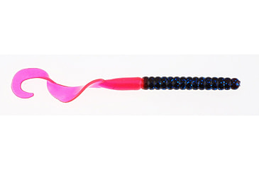 Image of Berkley PowerBait Power Worms Soft Bait, 7in, 13 Pack, Blue Fleck Firetail, 1307481