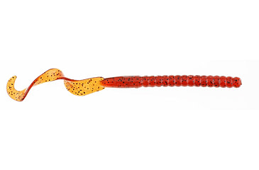 Image of Berkley PowerBait Power Worms Soft Bait, 7in, 13 Pack, Pumpkinseed, 1307495