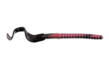 Image of Berkley PowerBait Power Worms Soft Bait, 7in, 13 Pack, Red Shad, 1307498