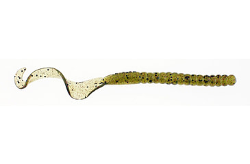Image of Berkley PowerBait Power Worms Soft Bait, 7in, 13 Pack, Watermelon Red Glitter, 1307506