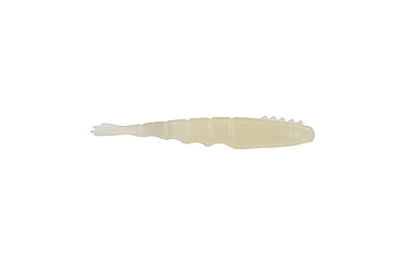 Image of Berkley PowerBait Saltwater Bonga Shrimp Soft Bait Lures, 4in, 6 Pack, Glow, 1589884